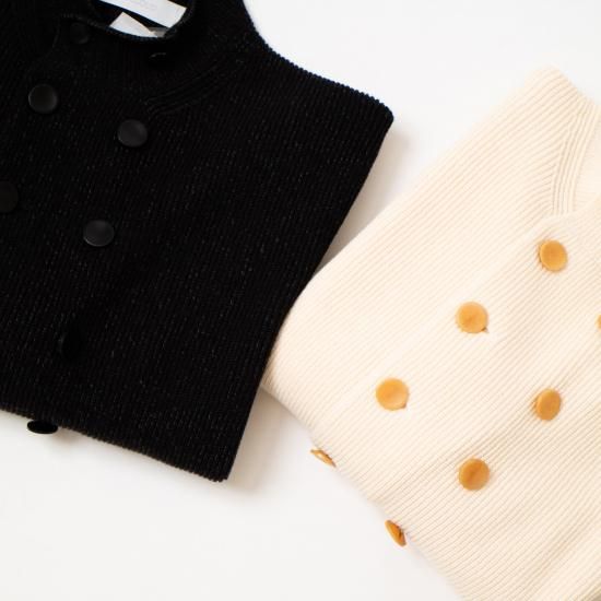 ASEEDONCLOUD / Tea garden vest 「Beige」S rennes — Aseedonclöud | Tea Garden Knit Vest in Beige