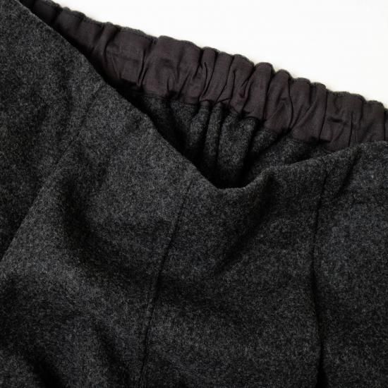 comm.arch. コム・アーチ 「Felted Melton Easy Trousers