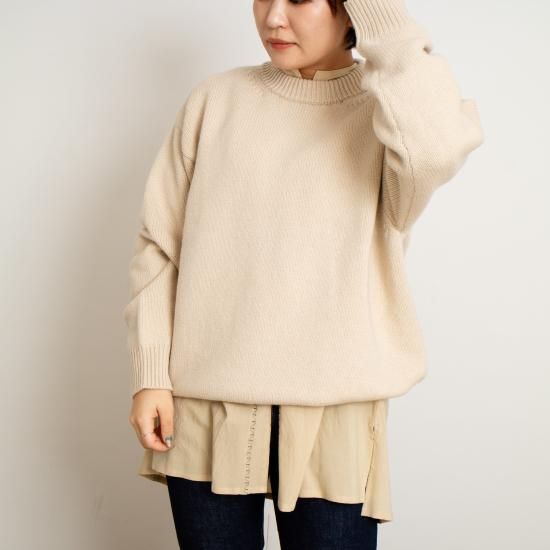 comm.arch. コム・アーチ「Hand Framed Super Merino P/O