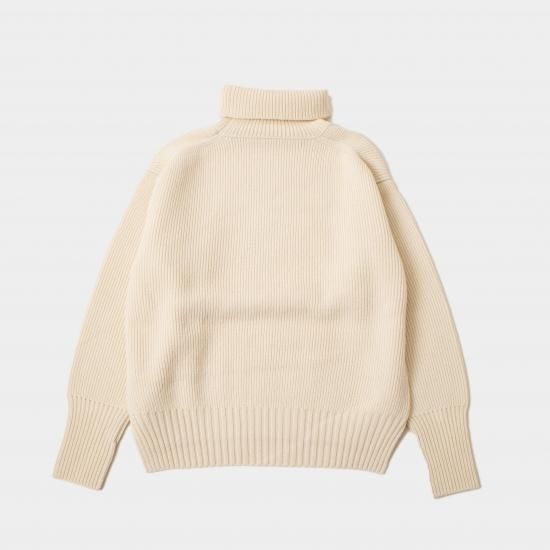 新品】 comm.arch. / コムアーチ | ウール ローゲージ ニット