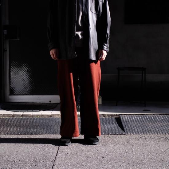 MITTAN ミッタン 「ウールブランケットワイドパンツ PT-97