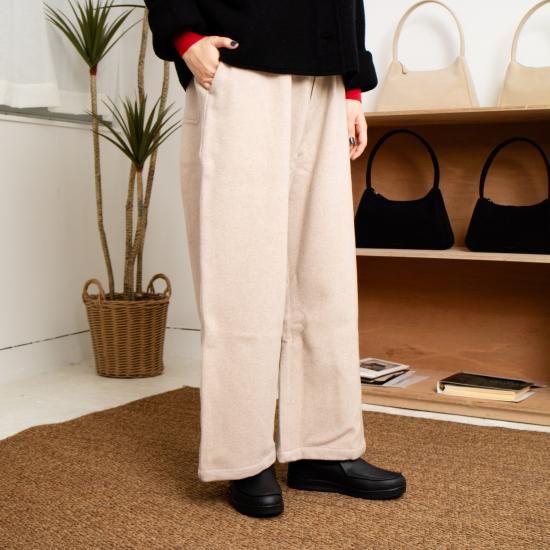 MITTAN ミッタン 「ウールブランケットワイドパンツ PT-97 MITTAN ミッタン 「ウールブランケットワイドパンツ PT-97