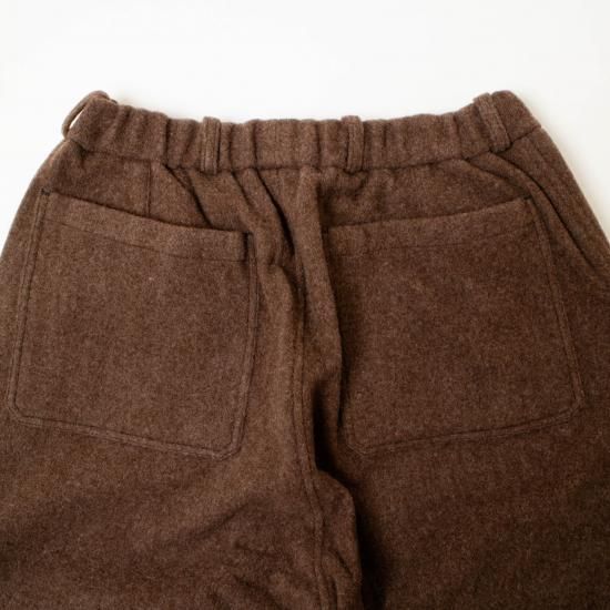 MITTAN ミッタン 「ウールブランケットワイドパンツ PT-97