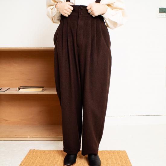 SUSURI ススリ 「ムースパンツ 24-557」 - WEEKENDER SHOP ANDEL