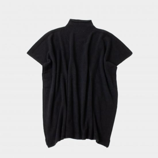 MITTAN アルパカウールマント／濃紺 【公式通販】