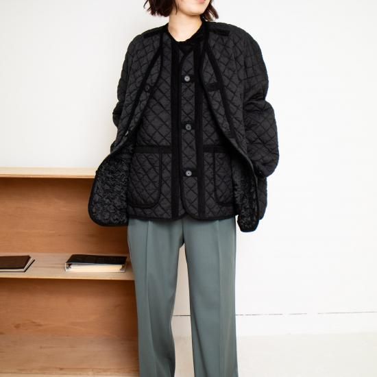 正規店仕入れの FIRMUM フィルマム 「再生ナイロンタフタ・シュリンクキルト素材 ジャケット・アウター