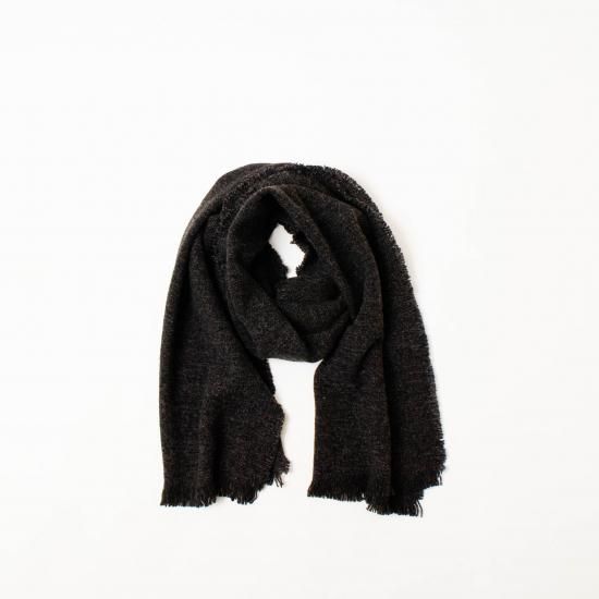 YOKO SAKAMOTO ヨーコサカモト 「WOOL LONG SCARF」- WEEKENDER SHOP YOKO SAKAMOTO ヨーコサカモト 「WOOL LONG SCARF」- WEEKENDER SHOP