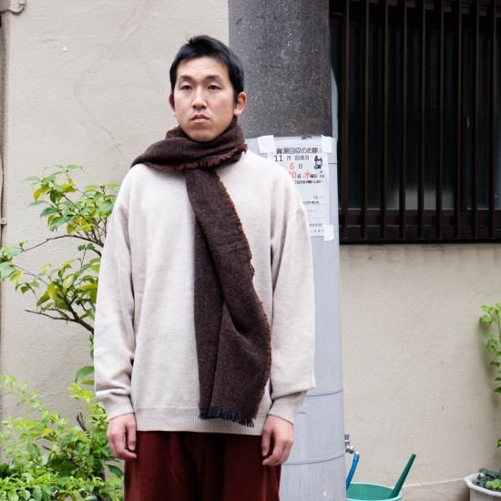 YOKO SAKAMOTO ヨーコサカモト 「WOOL LONG SCARF」- WEEKENDER SHOP