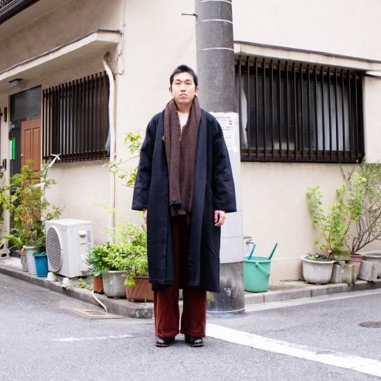 YOKO SAKAMOTO ヨーコサカモト 「WOOL LONG SCARF」- WEEKENDER SHOP