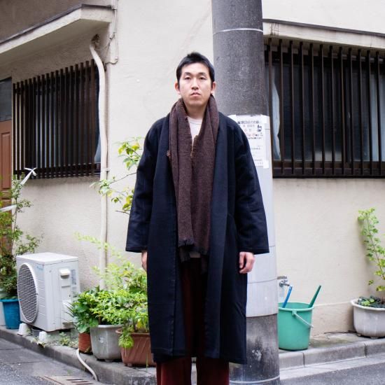 YOKO SAKAMOTO ヨーコサカモト 「WOOL LONG SCARF」- WEEKENDER SHOP YOKO SAKAMOTO ヨーコサカモト 「WOOL LONG SCARF」- WEEKENDER SHOP