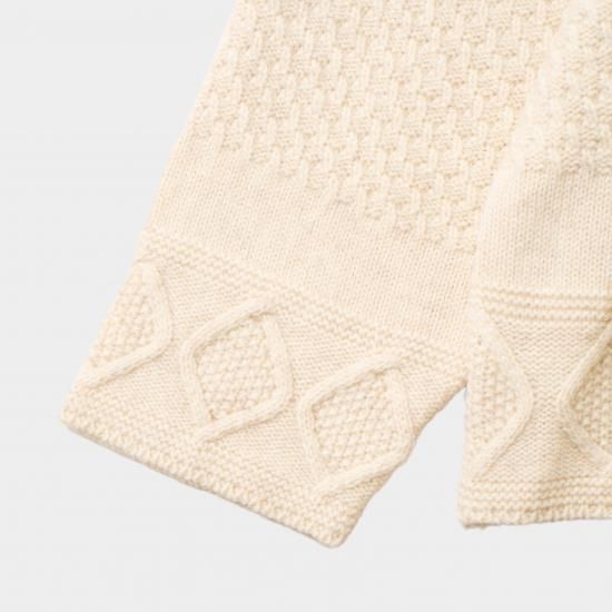 ASEEDONCLOUD アシードンクラウド 「Sankayo cable knit jacket