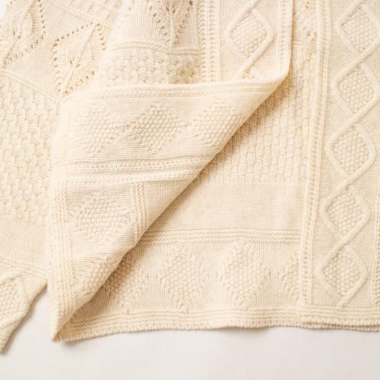 ASEEDONCLOUD アシードンクラウド 「Sankayo cable knit jacket