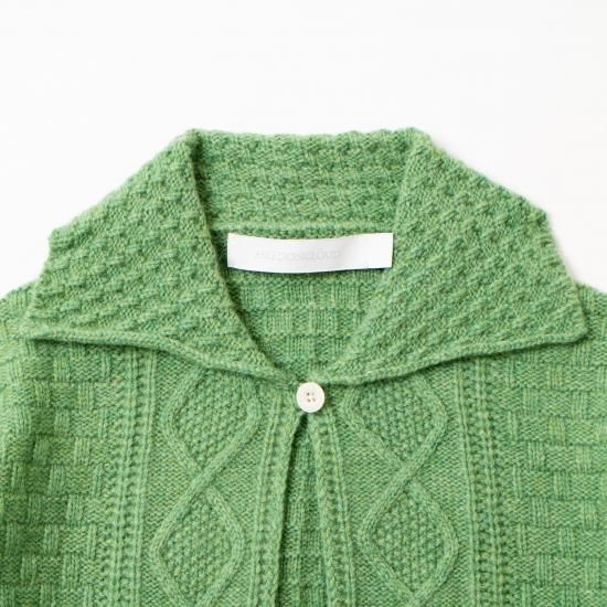 ASEEDONCLOUD アシードンクラウド 「Sankayo cable knit jacket