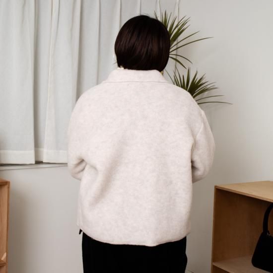 MEYAME ⭐︎LIGHT WOOL SHORT JACKET⭐︎ LIGHT WOOL SHORT JACKET – MEYAME