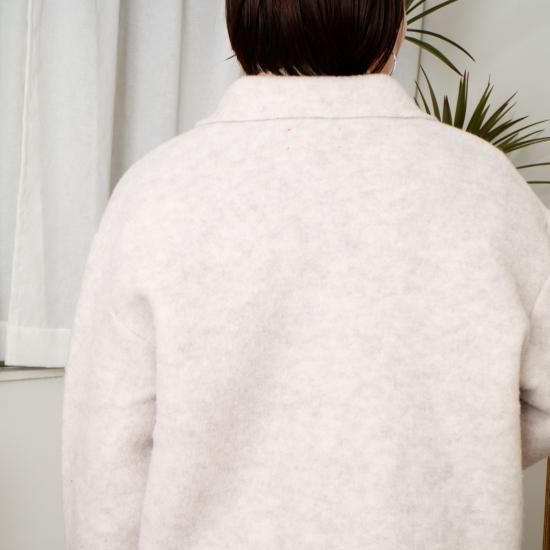 MEYAME メヤメ 「LIGHT WOOL SHORT JACKET」 - WEEKENDER SHOP ANDEL MEYAME メヤメ 「LIGHT WOOL SHORT JACKET」 - WEEKENDER SHOP ANDEL
