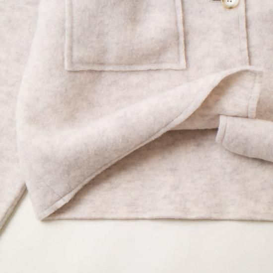 MEYAME メヤメ 「LIGHT WOOL SHORT JACKET」 - WEEKENDER SHOP ANDEL