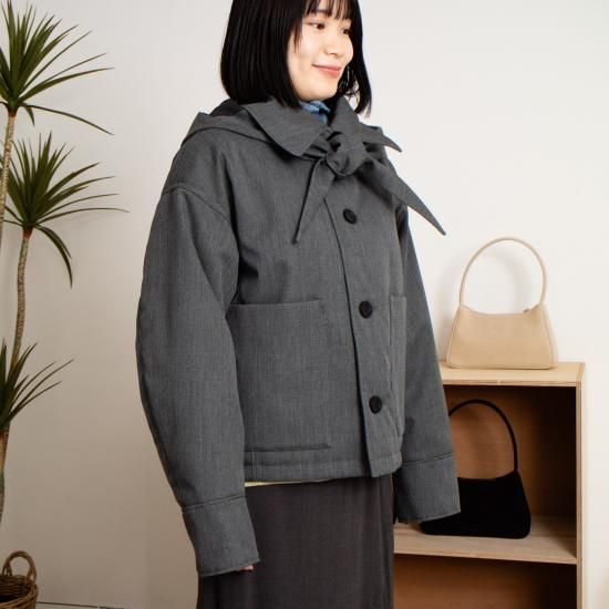 JöICEADDED ジョイスアディッド 「Wool Gabardine Half Coat