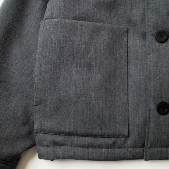 JöICEADDED ジョイスアディッド 「Wool Gabardine Half Coat JöICEADDED ジョイスアディッド 「Wool Gabardine Half Coat