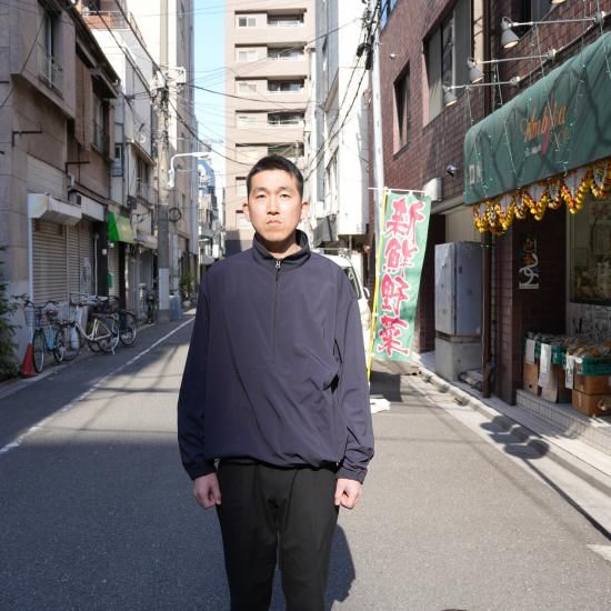 STILL BY HAND アノラックナイロンベスト VE01244 24aw STILL BY HAND - 【24SS】塩縮ナイロンビッグポケットベスト