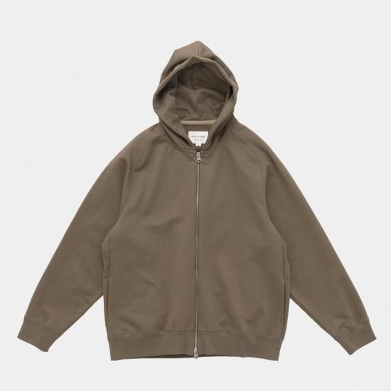STILL BY HAND スティルバイハンド 「裏毛素材 フロントジップ