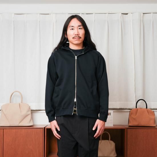 STILL BY HAND スティルバイハンド ジップフロント ニットブルゾン STILL BY HAND スティルバイハンド ジップフロント ニットブルゾン