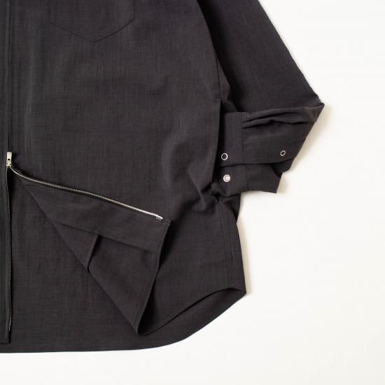 yokosakamoto ヨーコサカモトシャツ YOKO SAKAMOTO ヨーコサカモト 「ZIP SHIRT」- WEEKENDER SHOP