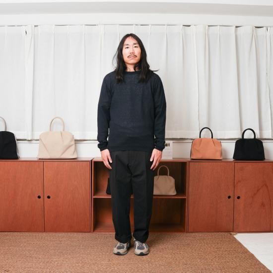 YOKO SAKAMOTO ヨーコサカモト 「ONE PLEATED TROUSERS」- WEEKENDER SHOP