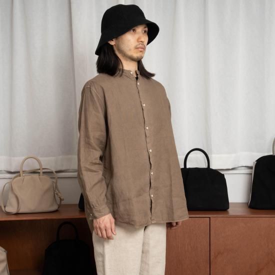MITTAN ミッタン「大麻シャツ 3（草木濃染） SH-137DC」－WEEKENDER SHOP