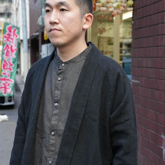 MITTAN ミッタン「大麻シャツ 3（草木濃染） SH-137DC