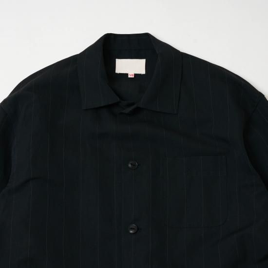 YOKO SAKAMOTO ヨーコサカモト 「WORK SHIRT 「Black」 WOOL