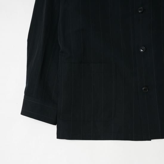 YOKO SAKAMOTO ヨーコサカモト 「WORK SHIRT 「Black」 WOOL