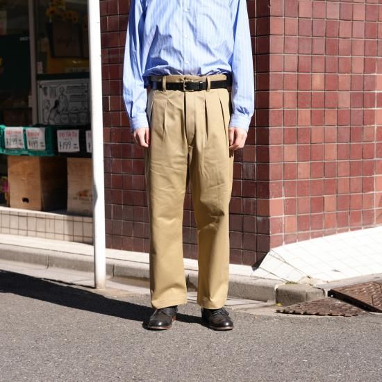 FUJITO フジト 「2 Tuck Trousers」－ WEEKENDER SHOP