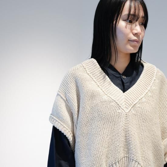 comm.arch. コム・アーチ「Hand Framed Chunky S/S P/O