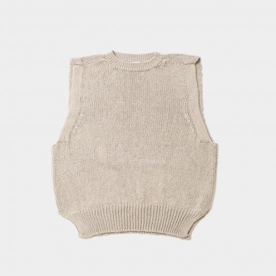 comm.arch. コム・アーチ「Hand Framed Co. Si. Sleeveless comm.arch. コム・アーチ「Hand Framed Co. Si. Sleeveless