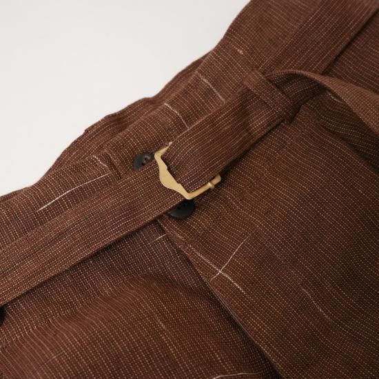 SUSURI ススリ 「タピールパンツ 25-502」 - WEEKENDER SHOP ANDEL