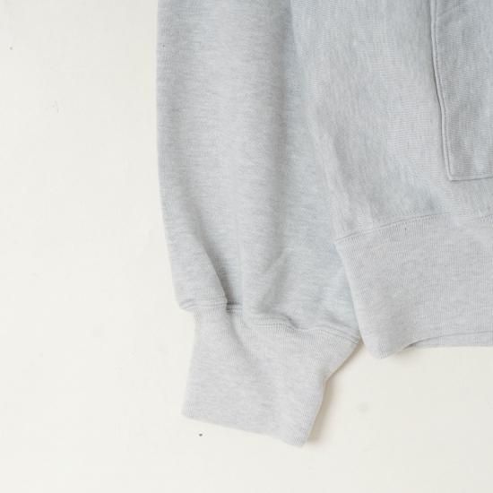 blurhms ブラームス 「Thin-Sweat Separate-Pocket Hoodie P/O
