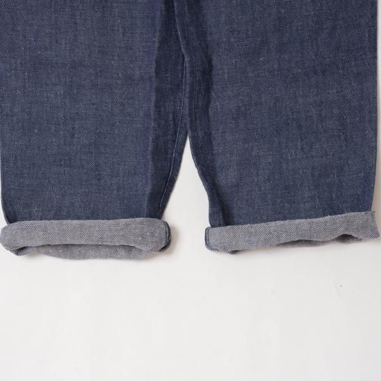 MITTAN 大麻デニムワイド PT-102 紺 2 MITTAN 大麻デニムワイド - 紺 - PURAS