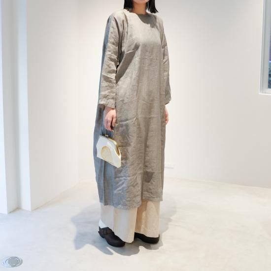 MITTAN ミッタン 「ラミーシルクワンピース OP-13B」-WEEKENDER MITTAN ミッタン 「ラミーシルクワンピース OP-13B」-WEEKENDER