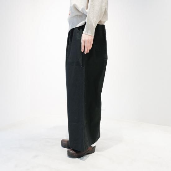 mittan 綿パンツ 2　M〜L程度　黒 MITTAN ミッタン 「大麻綿ウェザーワイドパンツ PT-103