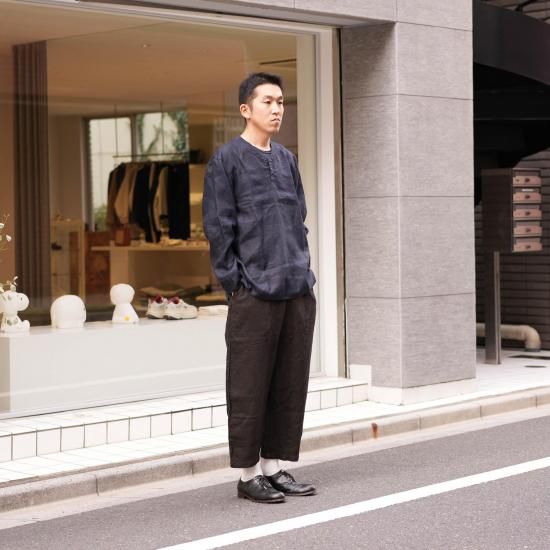 MITTAN ミッタン 「綾織大麻パンツ2(草木濃染) PT-84DC MITTAN ミッタン 「綾織大麻パンツ2(草木濃染) PT-84DC