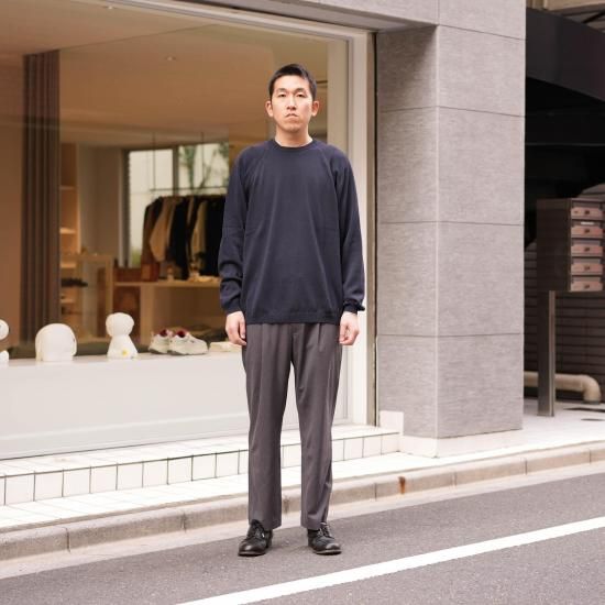 STILL BY HAND スティルバイハンド 「強撚コットン素材 10G STILL BY HAND スティルバイハンド 「強撚コットン素材 10G