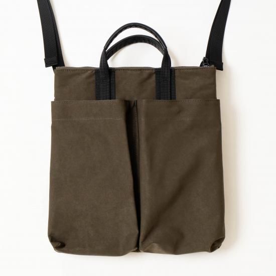 【美品】KaILI LIKE HELMET BAG MINI オリーブ LIKE HELMET BAG MINI | PRODUCTS | KaILI