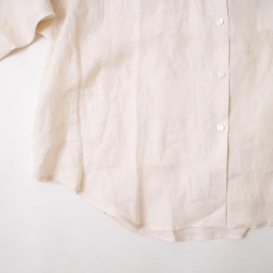 comm. arch. (コムアーチ) French Linen Balloon Shirt オーバー
