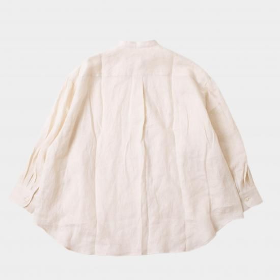 comm. arch. (コムアーチ) French Linen Balloon Shirt オーバー