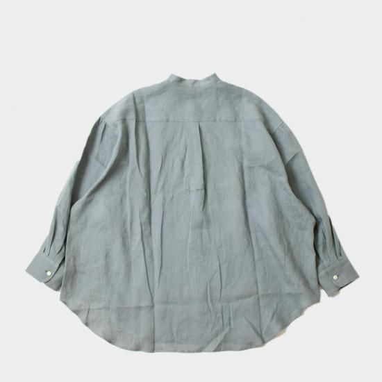 comm. arch. (コムアーチ)  French Linen Balloon Shirt オーバーシャツ フレンチリネン comm. arch. (コムアーチ) French Linen Balloon Shirt オーバー