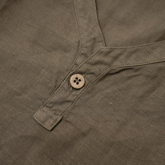 MITTAN ミッタン「大麻長袖プルオーバー（草木濃染） SH-126DC