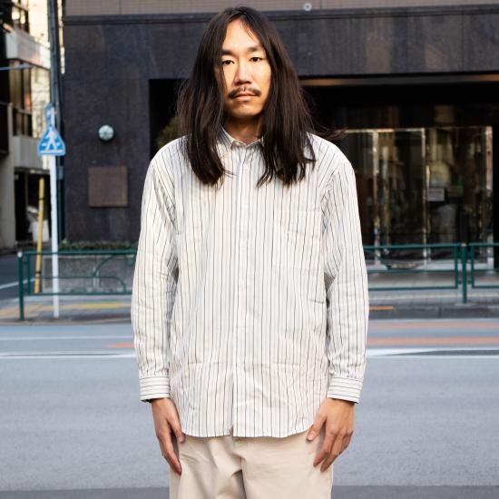 FUJI フジ 「COTTON STRIPE SHIRT」－WEEKENDER SHOP