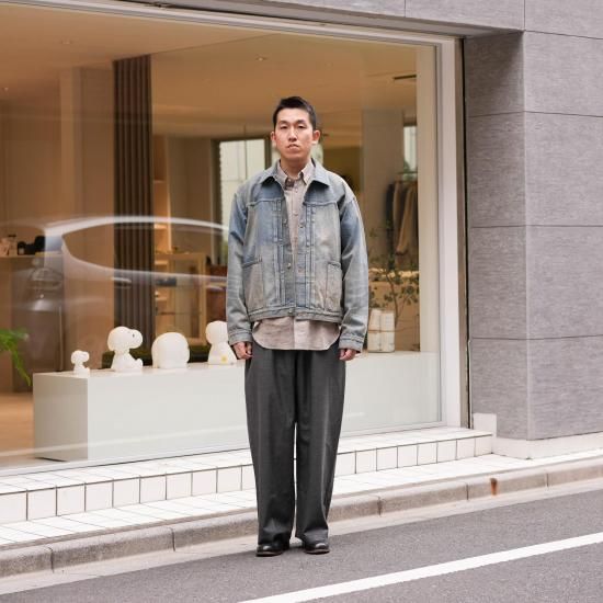 Mittan エアリーウールパンツ　サルエル　グレー　サイズ1 エアリーウールパンツ | MITTAN - ほぼ日刊イトイ新聞