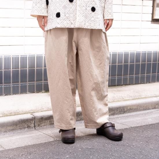 SUSURI ススリ 「ミューパンツ 25-503」 - WEEKENDER SHOP ANDEL SUSURI ススリ 「ミューパンツ 25-503」 - WEEKENDER SHOP ANDEL
