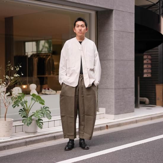 MITTAN ミッタン 「大麻パンツ 高密度（草木濃染） PT-117DC